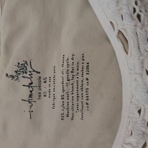 Free People Cream Crop Top